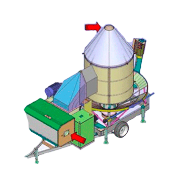Мобильные зерносушилки AGRIMEC